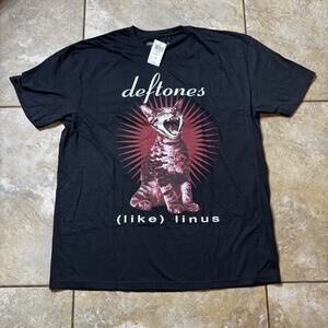 Deftones Like Linus Album Cover Boyfriend Fit T-Shirt 2XL New With Tags